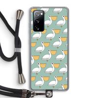 Pelican: Samsung Galaxy S20 FE / S20 FE 5G Transparant Hoesje met koord