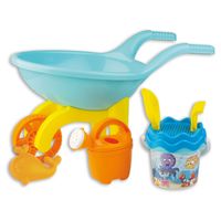 Androni Kruiwagen met emmerset onderwaterwereld, 7dlg. Androni Kruiwagen met emmerset onderwaterwereld, 7dlg.