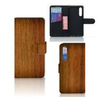 Xiaomi Mi 9 SE | Book Style Case | Donker Hout