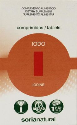Soria Iodo jodium retard 150 mcg (48 tab)