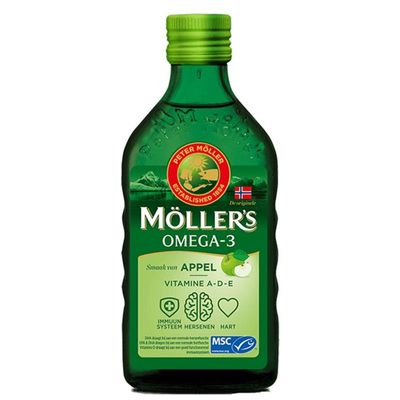 Omega-3 levertraan appel