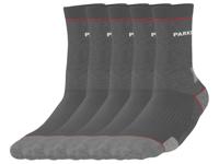PARKSIDE 5 Paar werksokken (Grijs, 43-46)