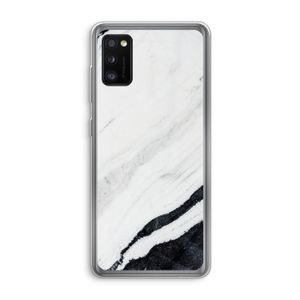 Elegante marmer: Samsung Galaxy A41 Transparant Hoesje