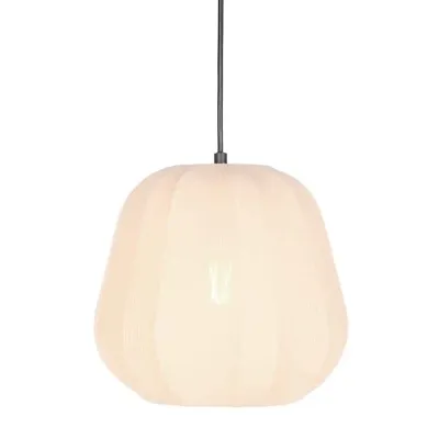 Anne Light & home Hanglamp Sable Ø 28 cm linnen creme
