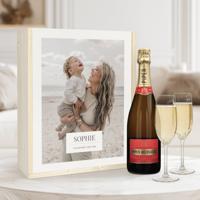 Champagnepakket met glazen - Piper Heidsieck Brut (750ml) - Bedrukte deksel