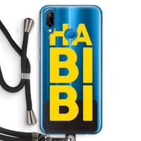 Habibi Majorelle : Huawei P20 Lite Transparant Hoesje met koord