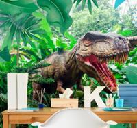 Kinder fotobehangen dinosaurus t-rex
