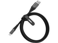 OtterBox OtterBox Nylon Braided Charge/Sync Cable Apple Lightning 1m Black