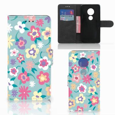 Motorola Moto G7 Play Hoesje Flower Power Motorola Moto G7 Play Hoesje Flower Power
