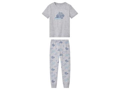 lupilu Peuter pyjama met elastische boorden (Grijs, 122/128)