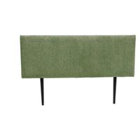 MORPHEE hoofdbord - Olijfkleurige stof - L.162 x H.100 x D.7 cm