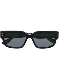 Gucci Eyewear lunettes de soleil à monture rectangulaire - Noir