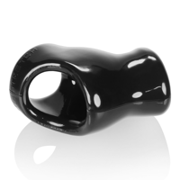 Oxballs Unit-X Stretch - Sporty Sleek Cocksling with Extended Ballstretcher Base - Black - thumbnail