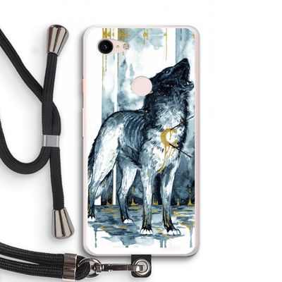 Bleeding Soul: Pixel 3 XL Transparant Hoesje met koord