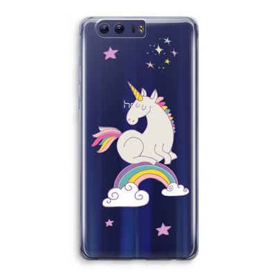 Regenboog eenhoorn: Honor 9 Transparant Hoesje