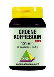 SNP Groene koffiebonen 525 mg puur