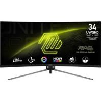 MSI MAG 345CQR 34 Wide Quad HD 180Hz VA Gaming monitor - thumbnail