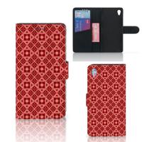 Sony Xperia Z3 | Telefoon Hoesje | Batik Rood