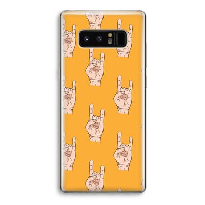 Rock: Samsung Galaxy Note 8 Transparant Hoesje
