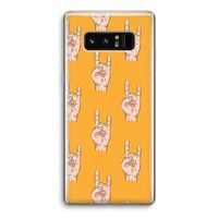 Rock: Samsung Galaxy Note 8 Transparant Hoesje