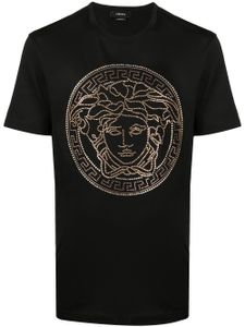 Versace t-shirt à logo Medusa - Noir