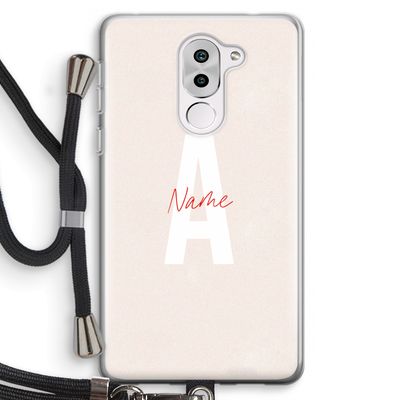 Strawberry Milkshake: Honor 6X Transparant Hoesje met koord