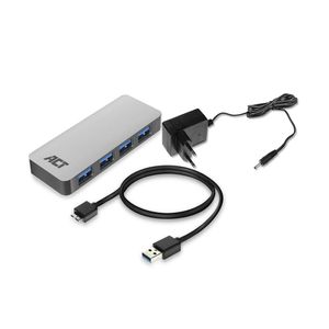 ACT Connectivity USB Hub 3.2 met 4 USB-A poorten usb-hub