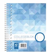 Collegeblok work a5 17gaats 160pg 70g lijn | 5 stuks