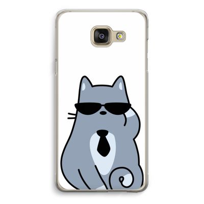 Cool cat: Samsung Galaxy A5 (2016) Transparant Hoesje
