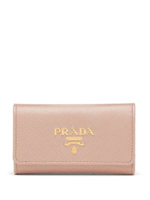 Prada pochette à porte-clés - Rose