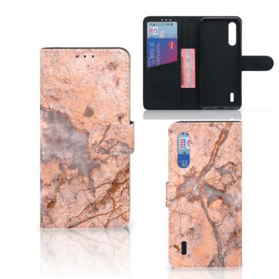 Xiaomi Mi 9 Lite | Bookcase | Marmer Oranje
