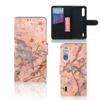 Xiaomi Mi 9 Lite | Bookcase | Marmer Oranje