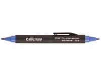 Kalligrafiepen Itoya CL10 1.5 én 3.0mm penpunt blauw