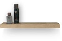 Looox Wooden Wall Shelf Free Planchet 60x15x4 cm Old Grey