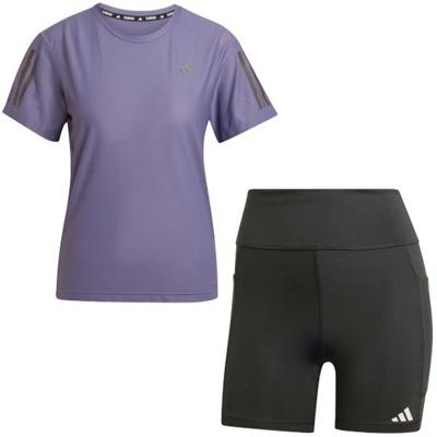 adidas OTR Tee Korte legging Set Dames