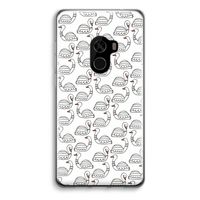Zwanen: Xiaomi Mi Mix 2 Transparant Hoesje Zwanen: Xiaomi Mi Mix 2 Transparant Hoesje