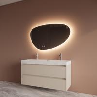 Badmeubelset BWS Riga Met Lako Wastafel Wit 120 cm Kasjmier Boss & Wessing