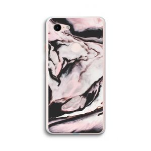 Roze stroom: Google Pixel 3 XL Transparant Hoesje