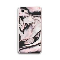 Roze stroom: Google Pixel 3 XL Transparant Hoesje