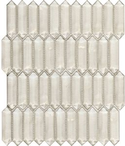 Wandtegel mozaïek L&apos;Antic Colonial Crystal 35x30cm cream glans