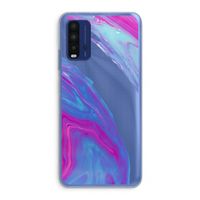 Zweverige regenboog: Xiaomi Redmi 9T Transparant Hoesje
