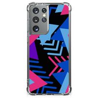 Samsung Galaxy S21 Ultra Shockproof Case Funky Triangle - thumbnail