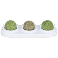 TRIXIE SPEELBALLEN MATATABI EN CATNIP MET HOUDER
