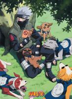 Poster Naruto Kakashi and dogs 38x52cm