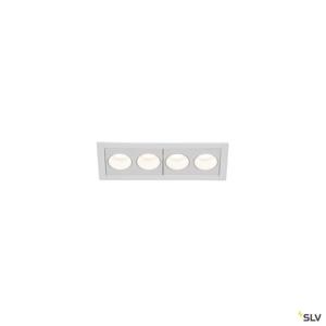 SLV Led inbouwlamp Milandos 4-lichts 4x160 lumen wit 1005410