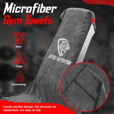 Fitness handdoek - Met Rits - Microvezel