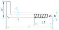 SCHROEFDUIM RVS 7 3.45X50/100 - thumbnail