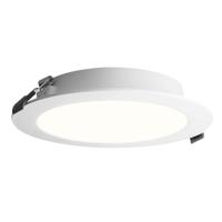 LED Downlight ECO - inbouwspot - mini LED paneel - 18 Watt 1820 lumen - Rond - 4000K neutraal wit - diameter 220mm - plat 27mm