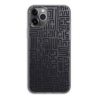 Moroccan Print: iPhone 11 Pro Transparant Hoesje