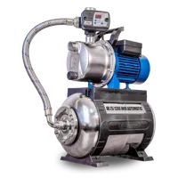 VB 25/1300 INOX Automatic Hydrofoorpomp, met INOX waaier, pompbehuizing en drukvat, 1300 W, 5,400 l/h, 4,8 bar, 25 L